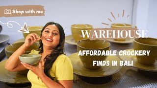 Bali's Exclusive Crockery Warehouse | Scapetwo | Nidhi & Sachin