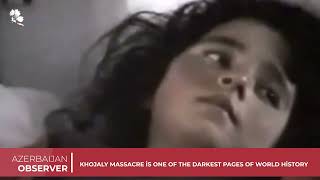 Today is another anniversary of the Khojaly massacre.