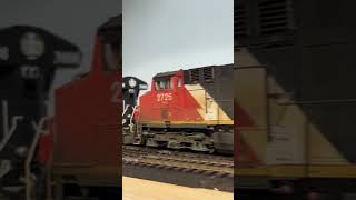 M385 BCRail leads CN and Illinois Central #train #shorts ￼