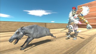 Escape from ACHILLES EROS - Animal Revolt Battle Simulator