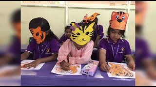 Tiger day🎊🎊#billabong #pattambi #bestschool#experiencelearning #savetiger