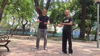 Applications from the first movement in Chen Style Taiji Single Whip posture