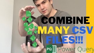 Combing many CSV & Excel files in a folder using Power Query