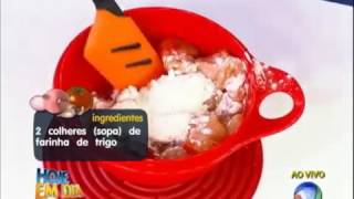 Edu Guedes ensina receita rápida de frango xadrez #Receitas