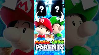 QUI sont les PARENTS de Mario et Luigi ?! 👨‍👩‍👦‍👦🍄