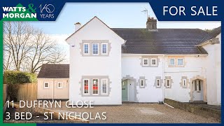 Walk-through property video tour of 11 Duffryn Close - ST Nicholas