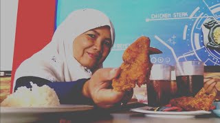 Merayakan moment gajian pertama dari youtube di rocket chiken dekat armada karoseri magelang