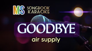 GOODBYE   AIR SUPPLY