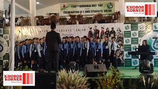 Students of Government Middle School T Khel live during T Khel Day cum TSU Platinum Jubilee 2024