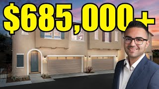 Townhome in Vista CA by KB Homes For Sale - Silverado - 3 BED - 2.5 BA - 1,679 SQFT - NO MELLO-ROOS