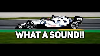 2020 F1 Testing Sound Compilation | Which has the best sounding engine?