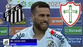 INCRÍVEL! OLHA QUE LUCAS LIMA DISSE NA VITÓRIA CONTRA PORTUGUESA! NOTÍCIAS DO SANTOS