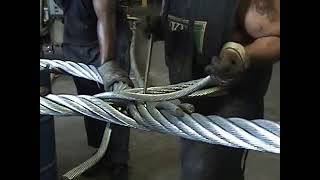 Fabricating a 3' Wire Rope Sling   Halo, LLC