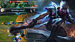 WILD RIFT MASTER YI | MASTER YI IS BROKEN WITH THIS BUILD | TOP 1 MASTER YI GAMEPLAY | MASTER RANKED