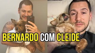 BERNARDO SOUSA MOSTRA A FELICIDADE DE SUA CACHORRINHA APÓS BANHO!