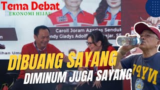 DEBAT SERU‼️SALING SANGGA DENGAN  TEMA  EKONOMI HIJAU YANG BERKELANJUTAN