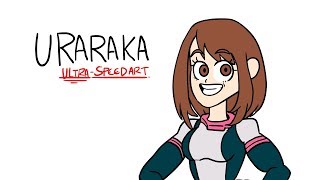 Uraraka Ultra-Speedart