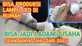 WOOW!!😲😲 [ IDE KREATIF ] BISA PRODUKSI SENDIRI LAMPU LED BERGARANSI