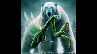 Snow Bear Animal fusion 4k Ai #animalfusion #jurassicworld #ai #dinosaur #animals #monster