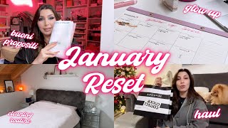 JANUARY RESET 2024💓 buoni propositi, glow up, routine ✨ MelissaTani