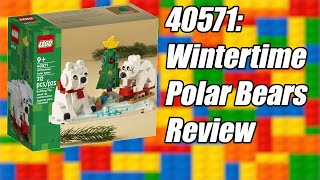 ❄️🐾 LEGO Set 40571 Wintertime Polar Bears Review - Chill Vibes & Arctic Adventures Unveiled! 🧱🌬️