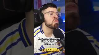 La cobra se enoja con donación #lacobraaa #bocajuniors #memes