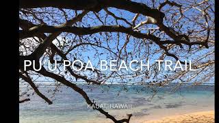 Pu’u Poa Beach Trail