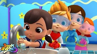 Lávese las manos Rima, Video Preescolar Para Niños -  Boom Buddies