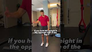 Dumbbell Lunge Variations ( Where To Hold The Dumbbells )