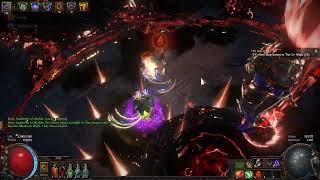 Path of Exile Arakari fang necromancer 3.23 Uber sirus