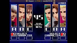 fightcade 2 King of Fighters 2003 Hopper (Brazil) vs nando070787 (Brazil)