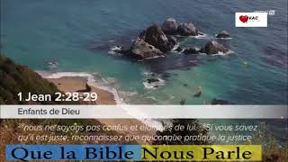 ÉMISSION : QUE LA BIBLE NOUS PARLE