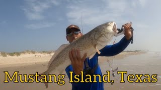 Mustang Island Texas Surf Fishing 6/16/22