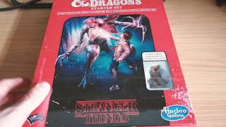 Stranger Things D&D starter set Unboxing