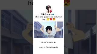 Anime couple Cute moment