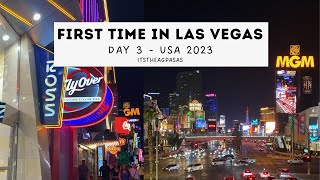 FIRST TIME IN LAS VEGAS | Day 3 - USA Family Travel Vlog 2023