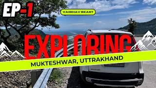 2024 Road Trip to Mukteshwar: Uttarakhand's Hidden Gem 4K🏔️ EP-1 | Vaibhav Beast  #explore #roadtrip