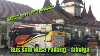 BUS SATU NUSA TUJUAN PADANG - SIBOLGA