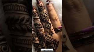 Finger Mehandi Design #mehandi #shortvideo #trending