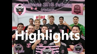 9/5/2024 - Aardvarks vs Fullvaso (12:3) - (Highlights) - Fall game 2