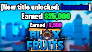 😱ASI TENDRAS EL NUEVO TITULO DE BLOX FRUITS 😱