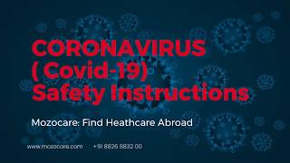 CORONAVIRUS SAFETY INSTRUCTIONS ISSUED BY MOZOCARE