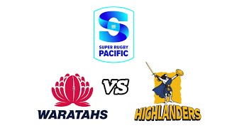 My 1st Super Rugby Game: Waratahs vs Higlanders, R3, 2024 Super Rugby, Allianz Stadium, Sydney.