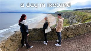 explore Ireland with us 🚗 🌊 Dunluce Castle, Mussenden Temple + Fright Night NI vlog