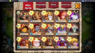 Schloss Konflikt/Castle Clash # 6 - Accountupdate 10 05 2016