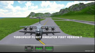 try turboprop flight simulator first version