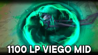 The 1100 LP Viego Mid In KR Challenger