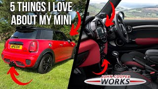 5 Things I LOVE about MY MINI JCW (Best Hot Hatch!?)