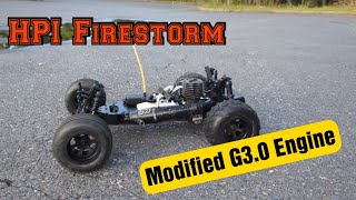 HPI Firestorm Nitro Modified G3.0 Engine 🔥😎💥 #nitro #modifiednitro #hpifirestorm #hpi nitro