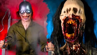 Scary Shaking Nightmare Animatronics in Real Life by Distortions Unlimited